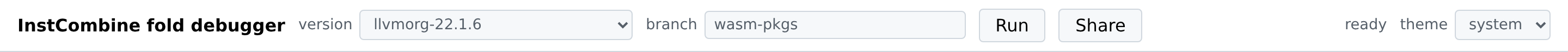 Toolbar close-up